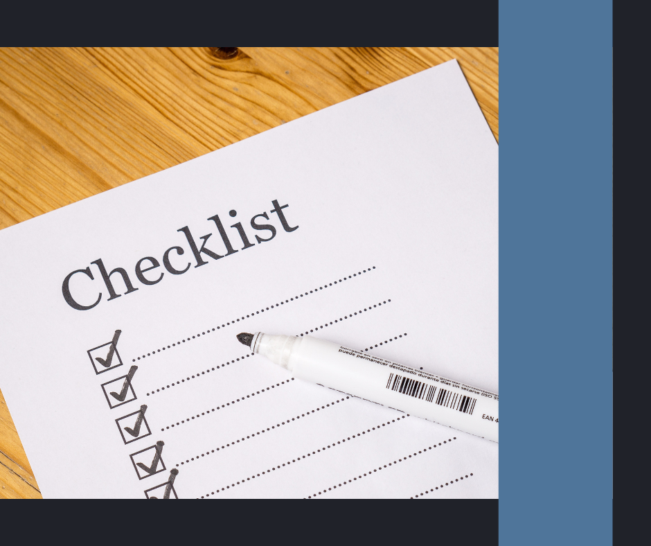 Emergency Preparedness List
